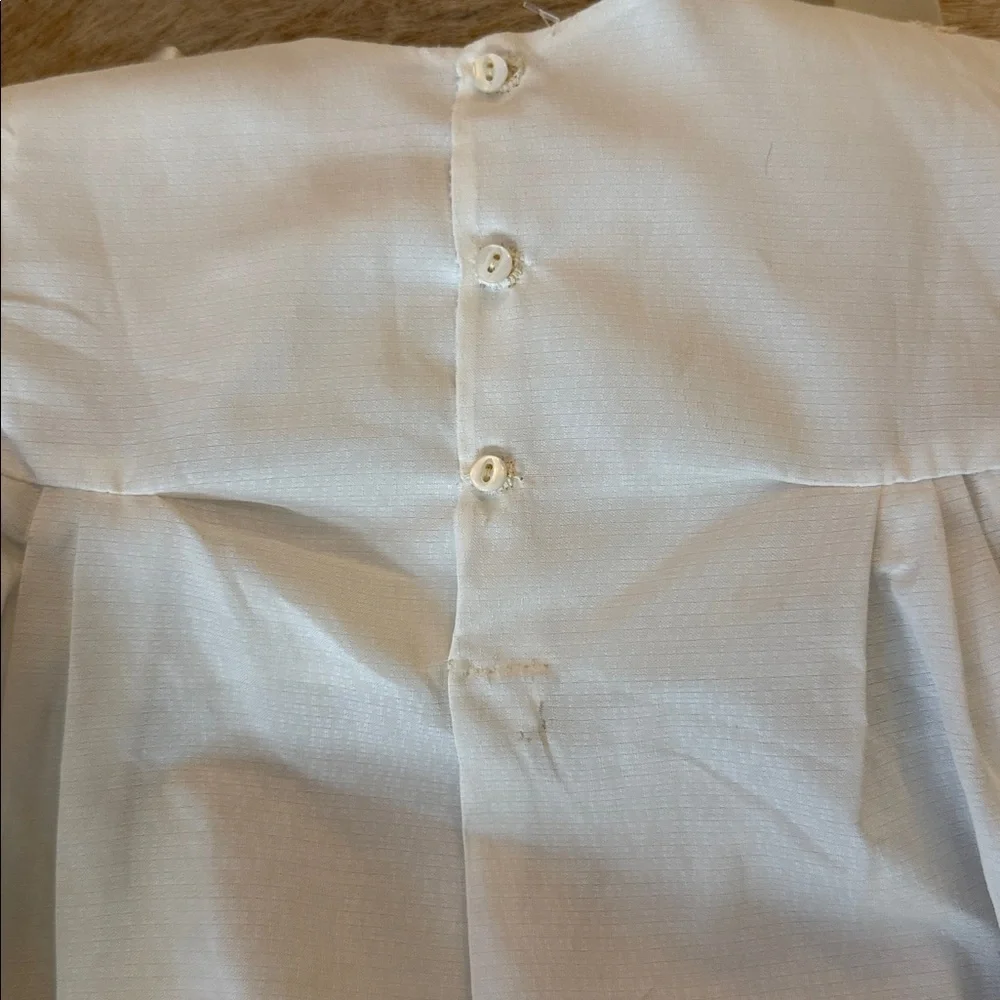 Vintage  White Baby christianing gown set